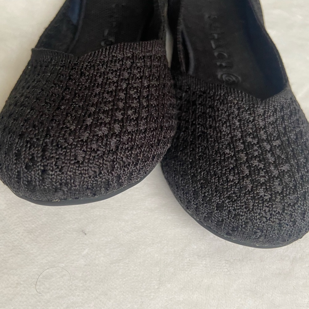 Black Rothy’s Round toe Flats 8.5 - Picture 4 of 12